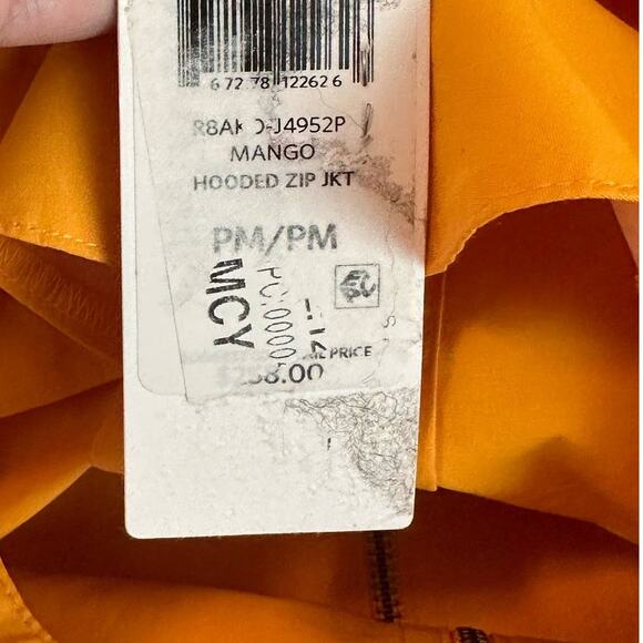 EILEEN FISHER Mango Drawstring Hooded Zip Jacket size PM - Picture 7 of 15